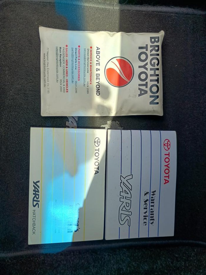 2008 Toyota Yaris YRS NCP91R Snow Cap White