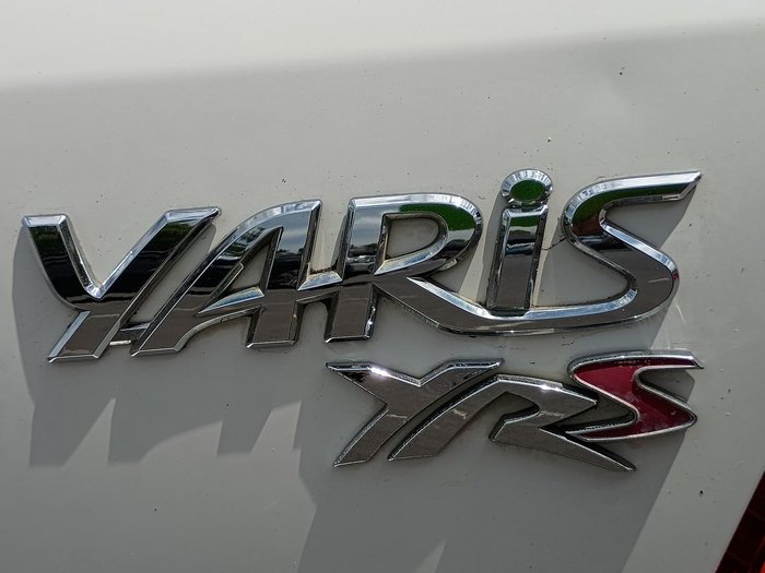 2008 Toyota Yaris YRS NCP91R Snow Cap White