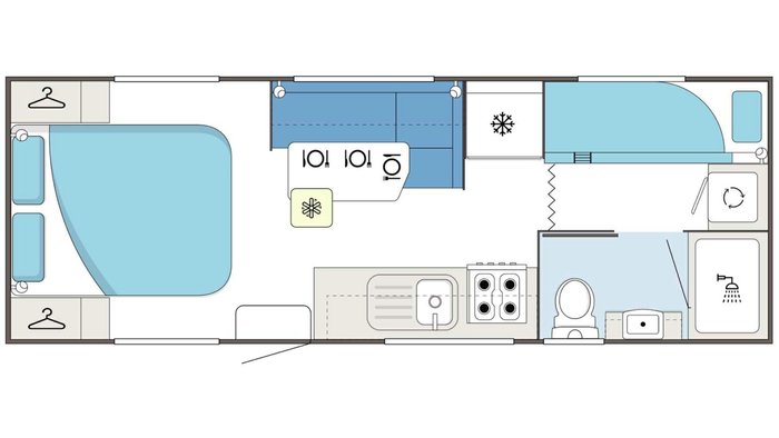 2025 Supreme 2110_C_K1e5b_T Territory 21'10 2 Bunk