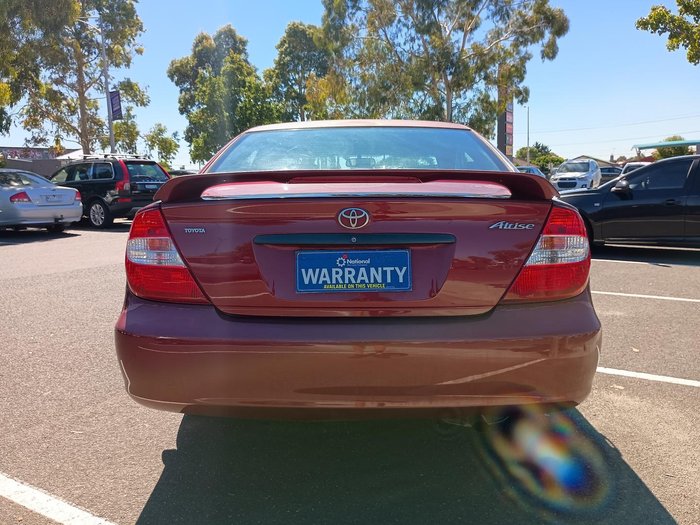 2003 Toyota Camry Altise ACV36R Tuscan Red