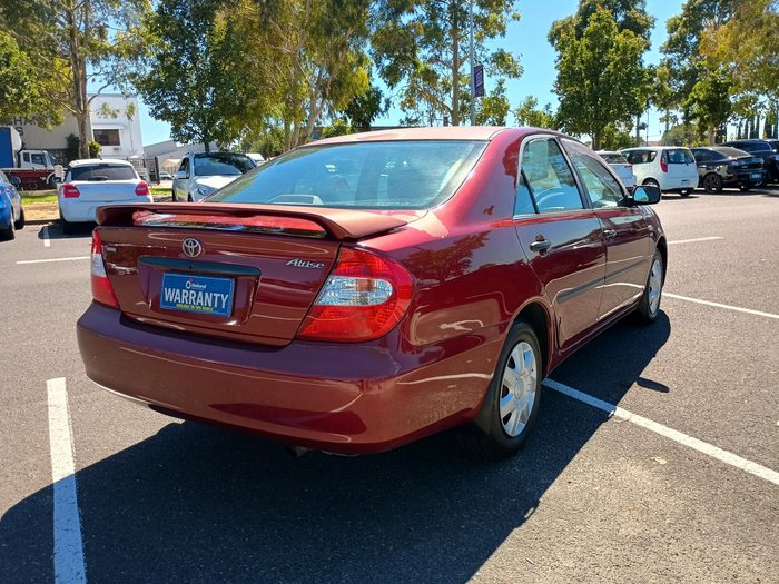 2003 Toyota Camry Altise ACV36R Tuscan Red