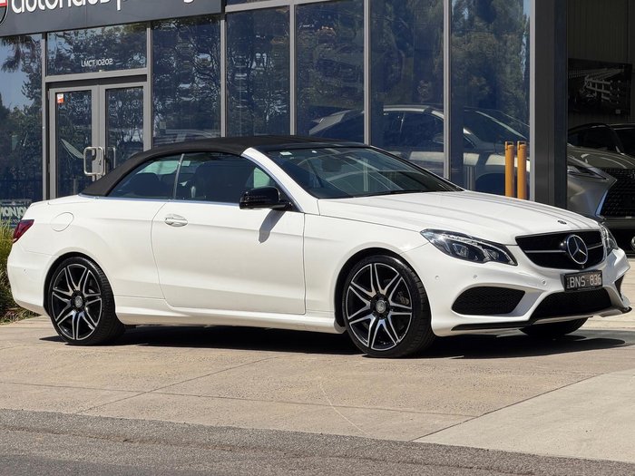 2015 Mercedes-Benz E-Class E250 A207 Polar White