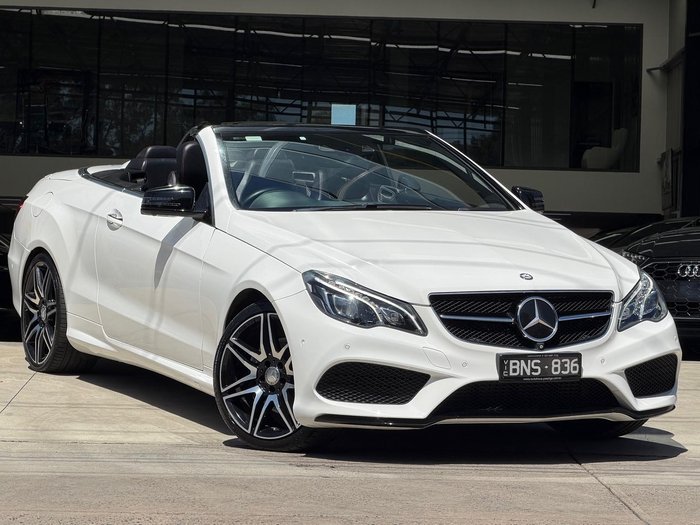 2015 Mercedes-Benz E-Class E250 A207 Polar White