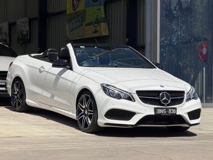 2015 Mercedes-Benz E-Class E250 A207 Polar White