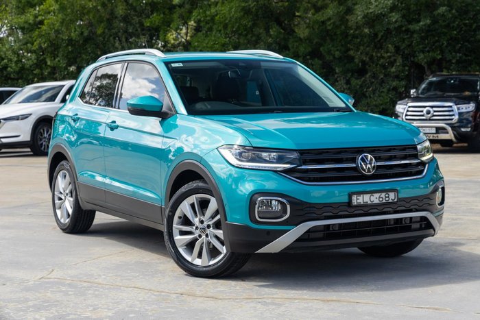 2020 Volkswagen T-Cross 85TSI Style C11 MY21 Makena Turquoise Metallic