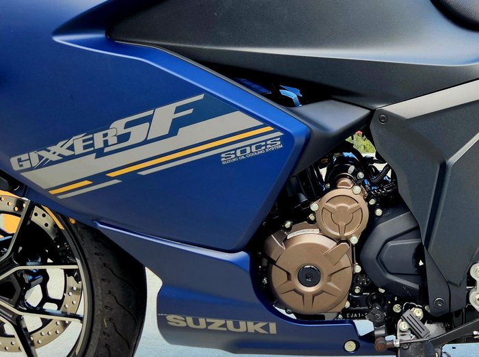 2023 Suzuki Gixxer SF 250 Gixxer Blue