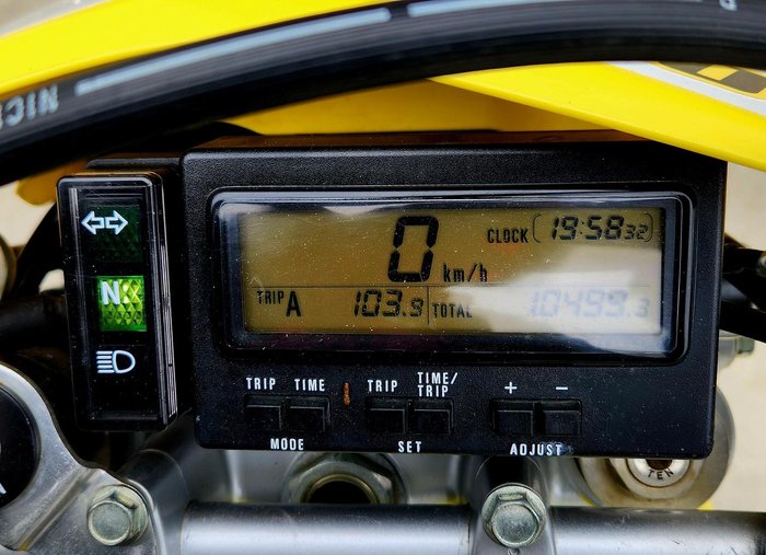 2008 Suzuki DR-Z250 DR-Z Yellow