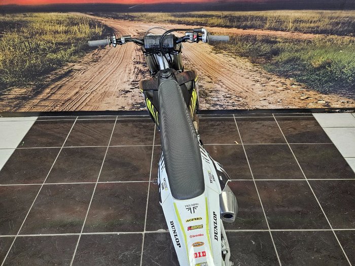 2024 Triumph TF 250-X WHITE