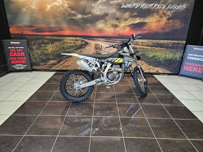 2024 Triumph TF 250-X WHITE