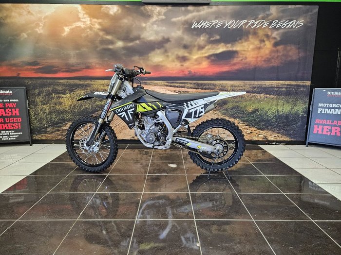 2024 Triumph TF 250-X WHITE