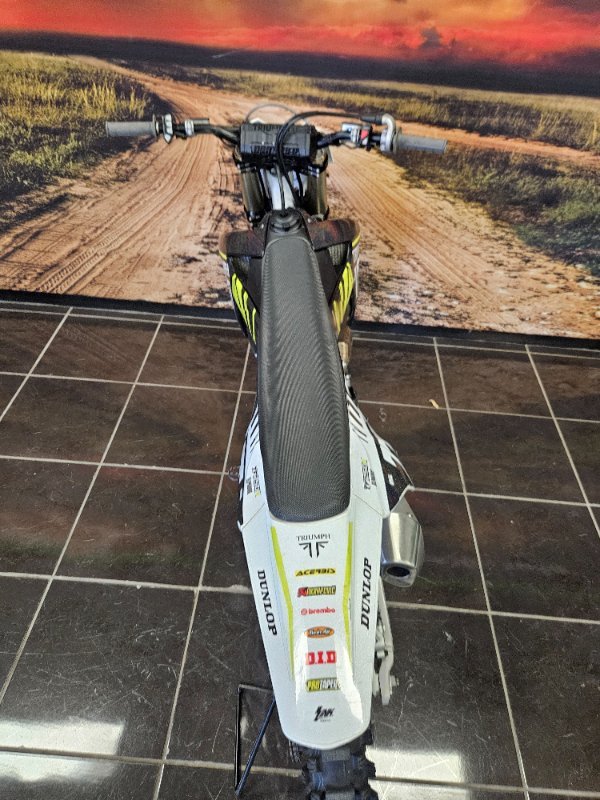 2024 Triumph TF 250-X WHITE