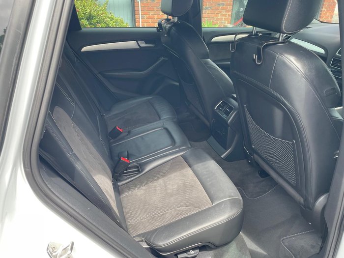 2013 Audi Q5 TDI 8R MY13 Four Wheel Drive Glacier White