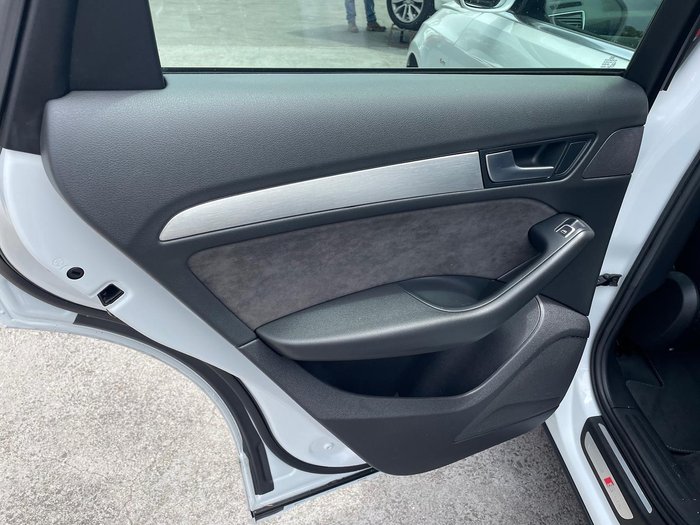 2013 Audi Q5 TDI 8R MY13 Four Wheel Drive Glacier White