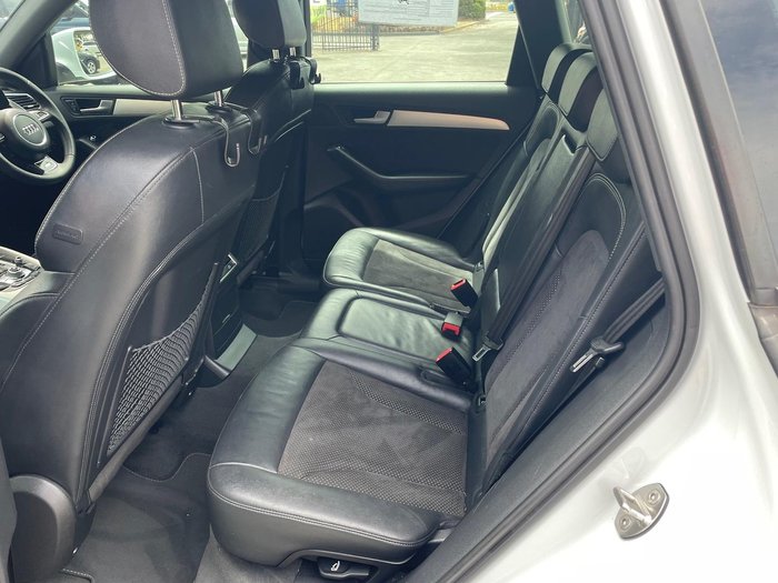 2013 Audi Q5 TDI 8R MY13 Four Wheel Drive Glacier White