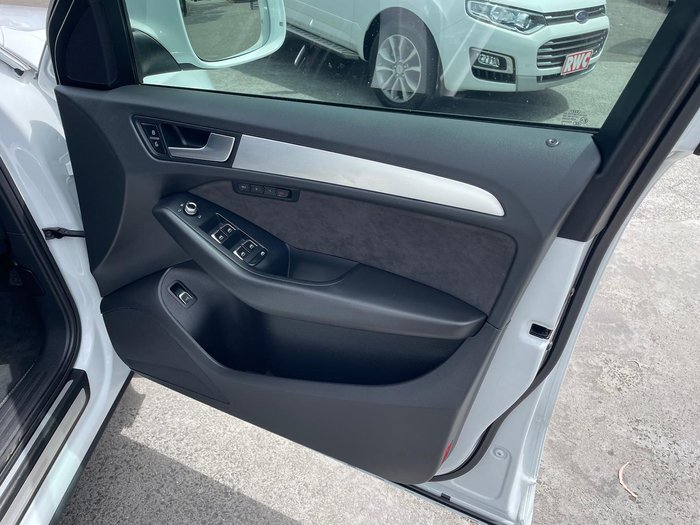 2013 Audi Q5 TDI 8R MY13 Four Wheel Drive Glacier White