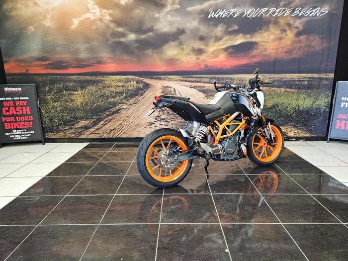 2015 Ktm 390 DUKE WHITE