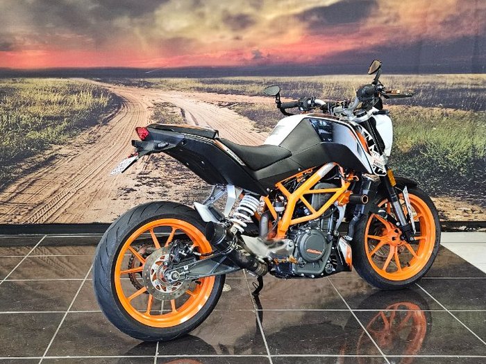 2015 Ktm 390 DUKE WHITE