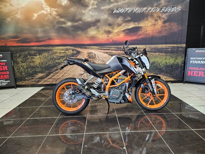 2015 Ktm 390 DUKE WHITE