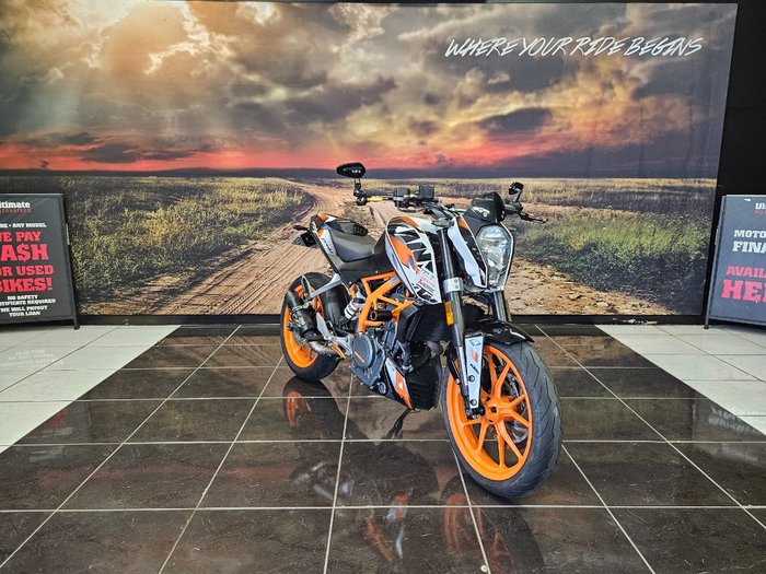 2015 Ktm 390 DUKE WHITE