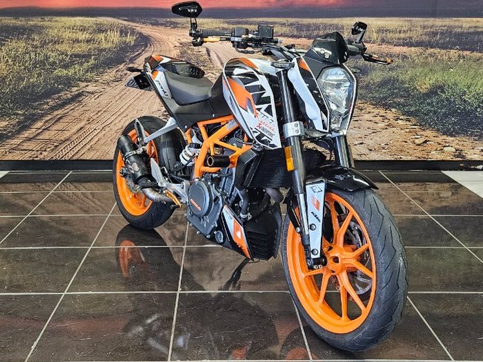 2015 Ktm 390 DUKE WHITE