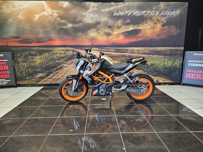 2015 Ktm 390 DUKE WHITE