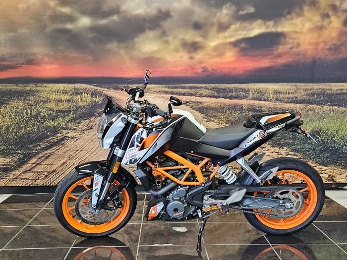 2015 Ktm 390 DUKE WHITE