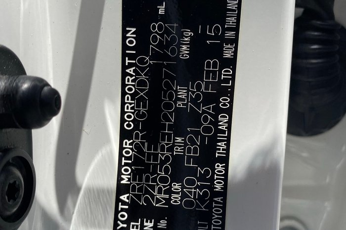 2015 Toyota Corolla Ascent