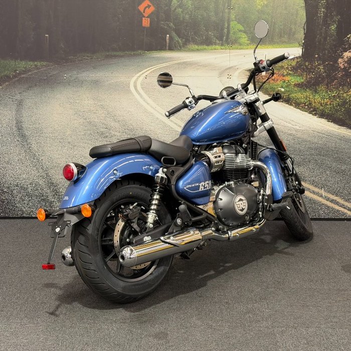2025 Royal Enfield SUPER METEOR 650 Astral blue