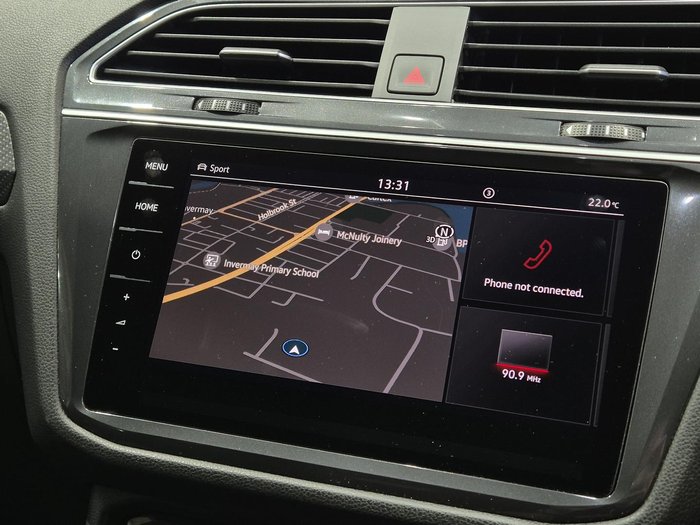 2023 Volkswagen Tiguan 162TSI R-Line Allspace 5N MY23 Four Wheel Drive Pyrite Silver