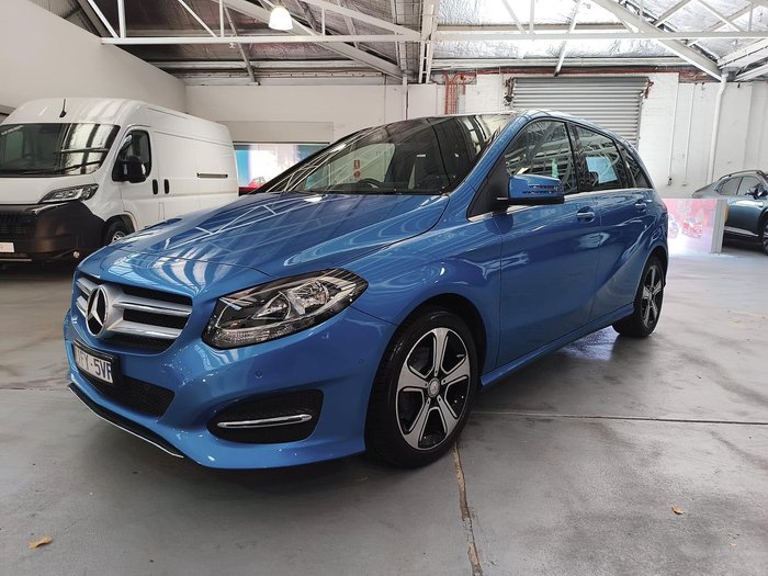 2016 Mercedes-Benz B-Class B250 W246 Four Wheel Drive BLUE