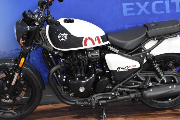 2025 Royal Enfield 2025 Royal Enfield 650CC SHOTGUN 650 Road White