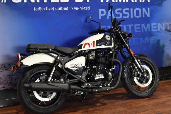 2025 Royal Enfield 2025 Royal Enfield 650CC SHOTGUN 650 Road White