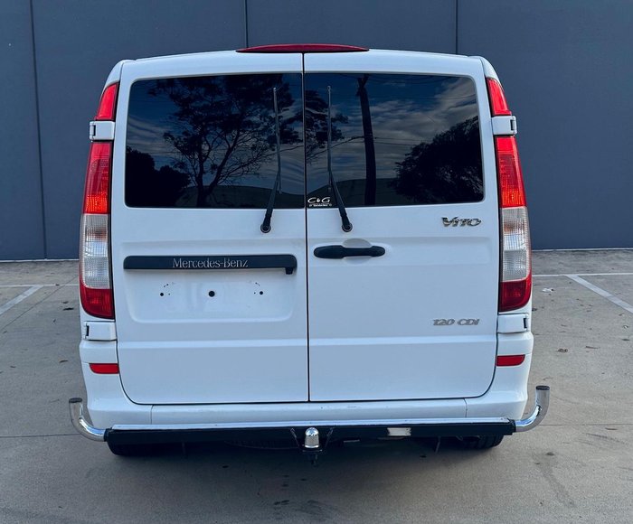 2008 Mercedes-Benz Vito 120CDI 639 MY08 Artic White