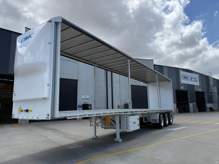 2026 CIMC 22 Pallet Flat Deck Curtainsider