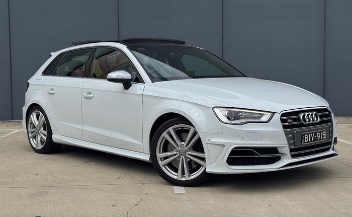 2014 Audi S3 8V Four Wheel Drive White