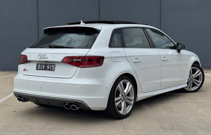 2014 Audi S3 8V Four Wheel Drive White