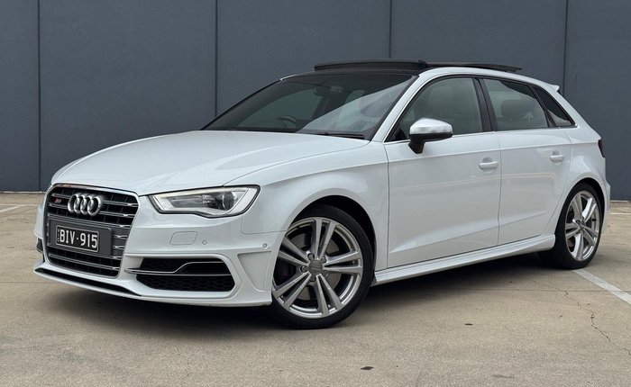 2014 Audi S3 8V Four Wheel Drive White