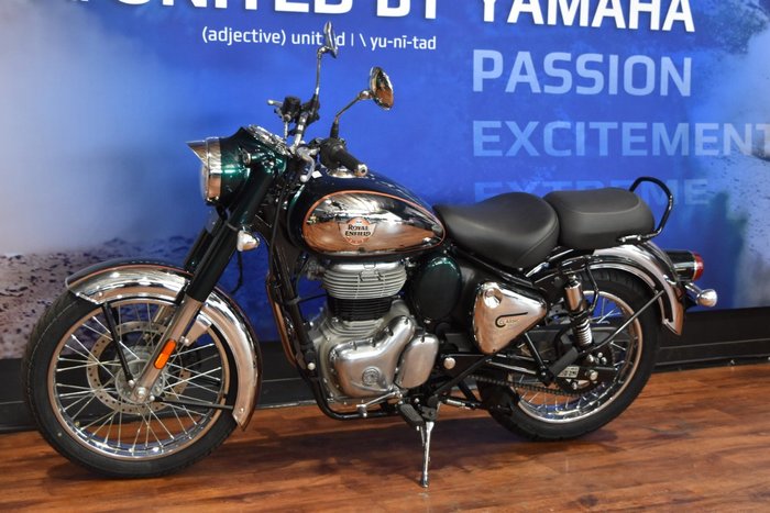 2025 Royal Enfield CLASSIC 350 CHROME Green