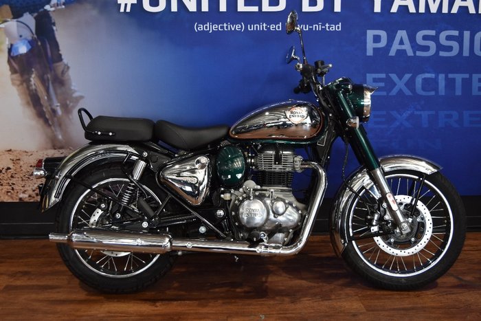 2025 Royal Enfield CLASSIC 350 CHROME Green