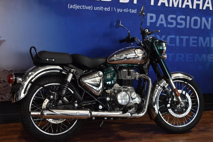 2025 Royal Enfield CLASSIC 350 CHROME Green