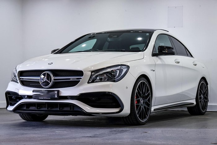2017 Mercedes-Benz CLA-Class CLA45 AMG C117 Four Wheel Drive Cirrus White