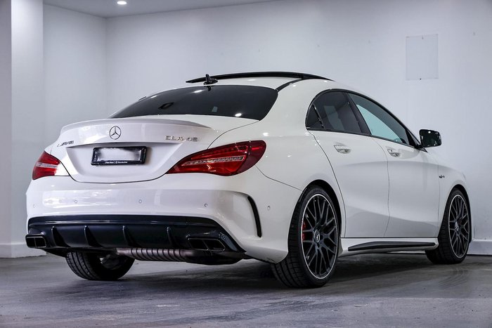 2017 Mercedes-Benz CLA-Class CLA45 AMG C117 Four Wheel Drive Cirrus White