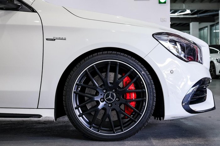 2017 Mercedes-Benz CLA-Class CLA45 AMG C117 Four Wheel Drive Cirrus White