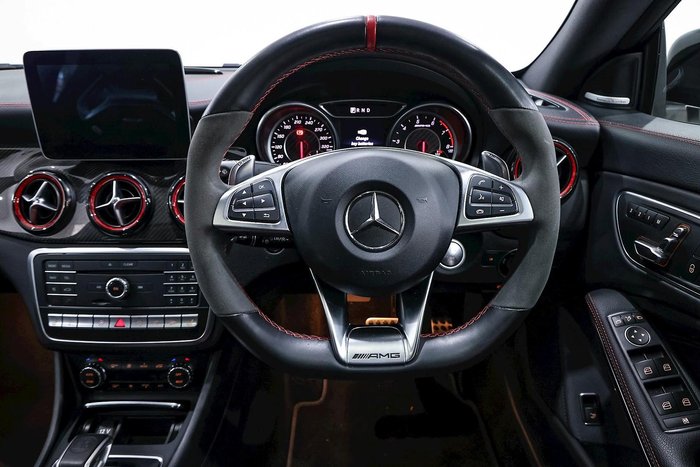 2017 Mercedes-Benz CLA-Class CLA45 AMG C117 Four Wheel Drive Cirrus White