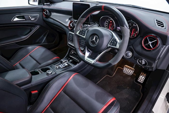 2017 Mercedes-Benz CLA-Class CLA45 AMG C117 Four Wheel Drive Cirrus White