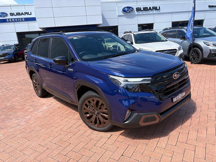 2025 Subaru Forester Hybrid Sport S6 MY26 AWD Sapphire Blue
