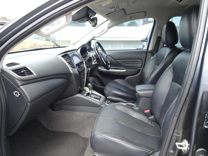 2018 Mitsubishi Triton GLS Premium MR MY19 4X4 Dual Range Graphite Grey