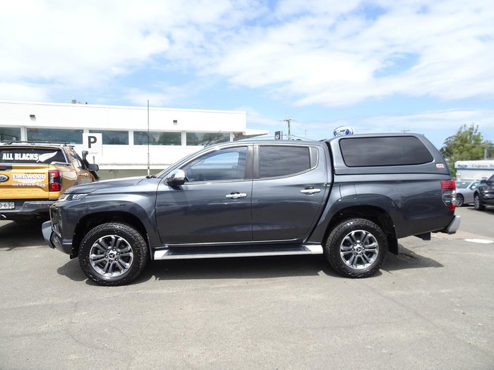 2018 Mitsubishi Triton GLS Premium MR MY19 4X4 Dual Range Graphite Grey