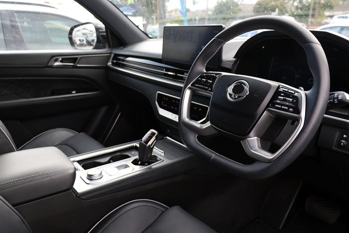 2024 SsangYong Rexton Ultimate Y461 MY24 4X4 Dual Range Space Black