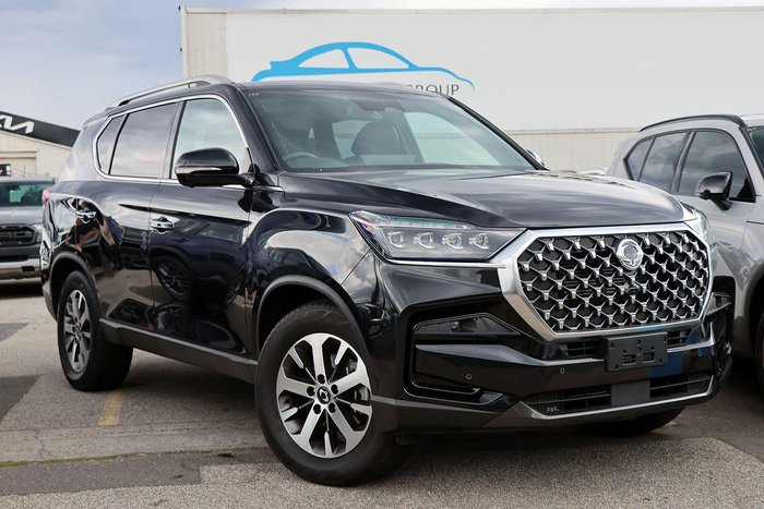 2024 SsangYong Rexton Ultimate Y461 MY24 4X4 Dual Range Space Black